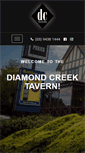 Mobile Screenshot of diamondcreektavern.com.au